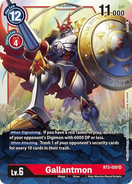 Gallantmon card art
