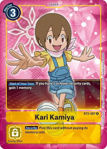 Kari Kamiya (Box Topper) card art