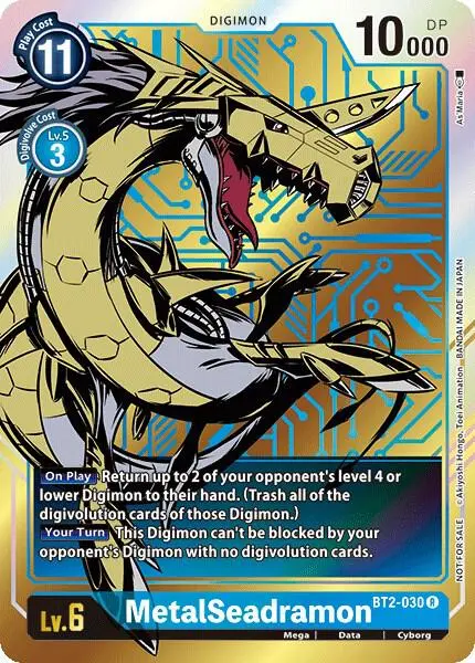 MetalSeadramon - BT2-030 (Dash Pack Ver. 1.0) card art