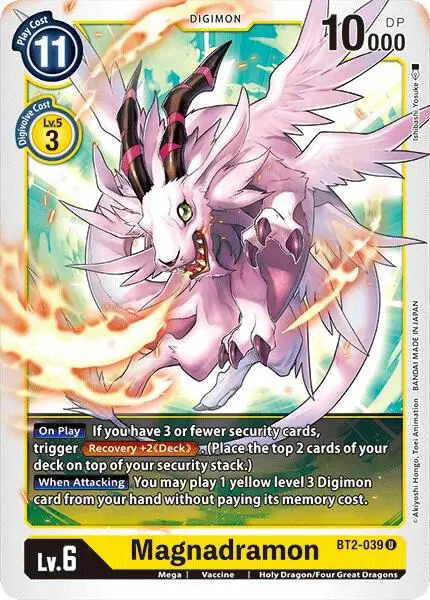 Magnadramon card art