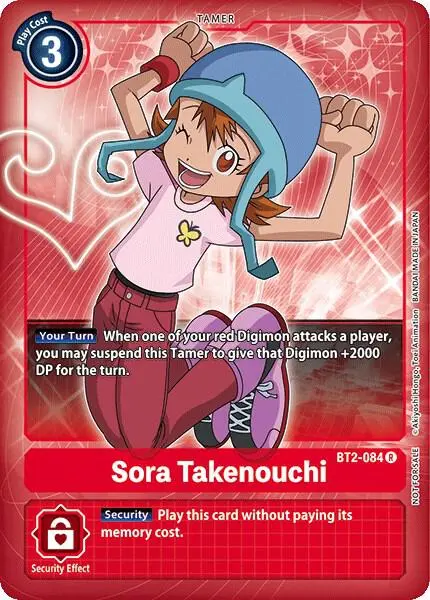 Sora Takenouchi (Box Topper) card art