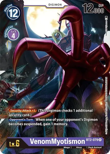 VenomMyotismon card art