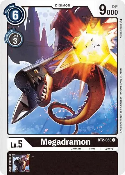 Megadramon card art