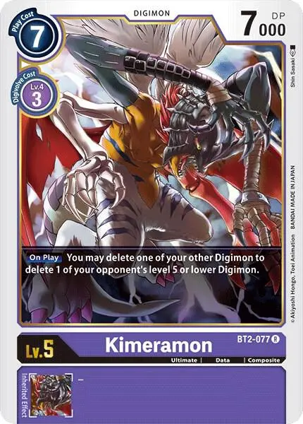 Kimeramon card art