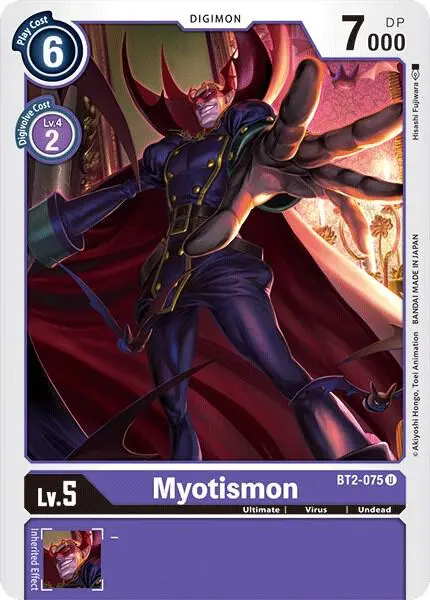 Myotismon card art