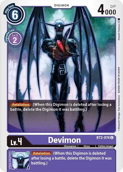 Devimon card art