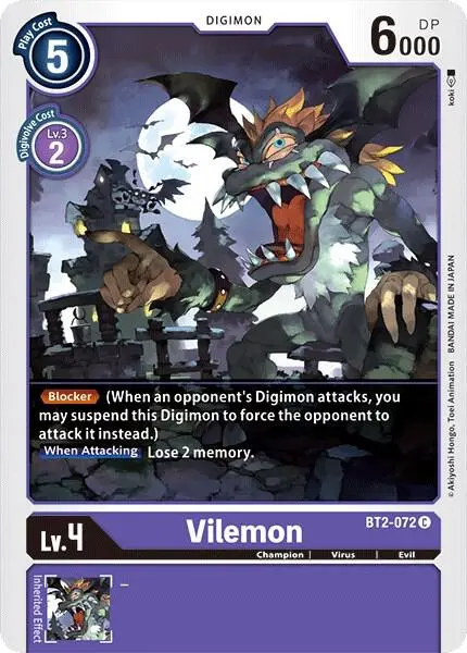 Vilemon card art