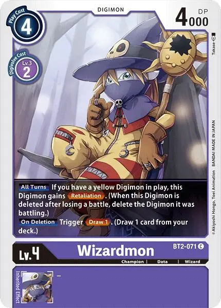 Wizardmon card art
