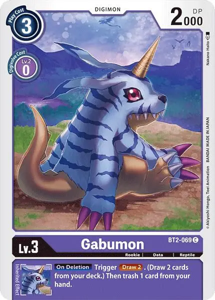 Gabumon - BT2-069 card art