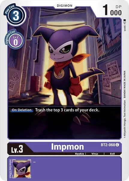 Impmon card art