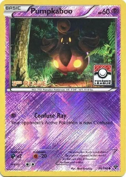 Pumpkaboo - 56/146 (Pokemon League) [3rd Place] card art