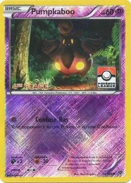 Pumpkaboo - 56/146 (Pokemon League) [4th Place] card art