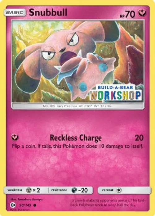 Snubbull - 90/149 (Build-A-Bear Workshop Exclusive) card art