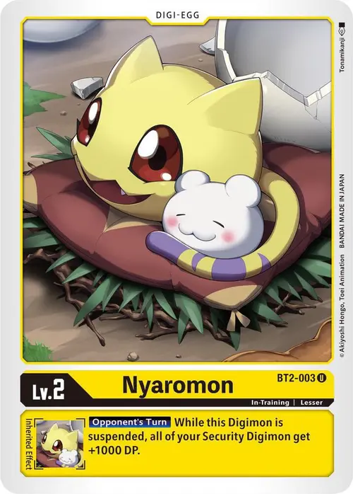 Nyaromon card art