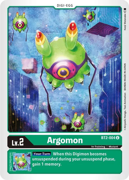Argomon - BT2-004 card art