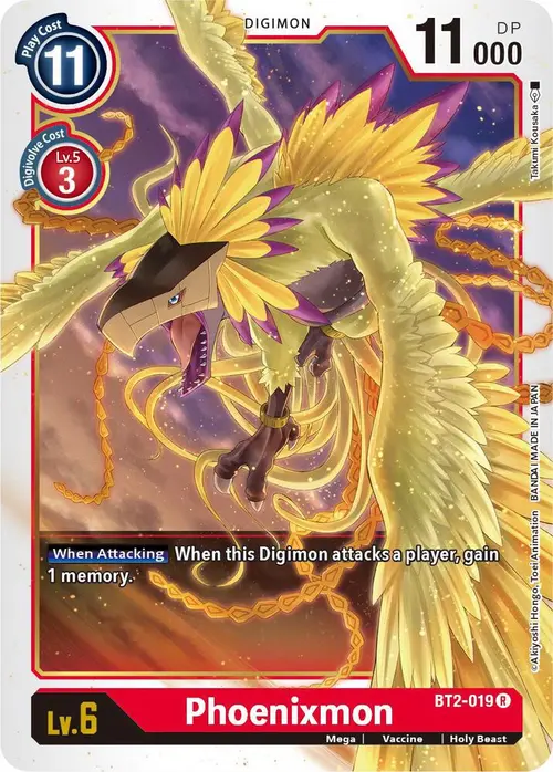 Phoenixmon card art