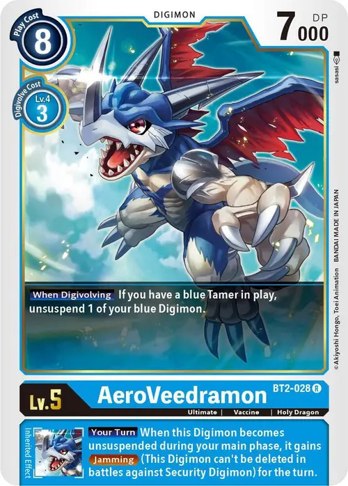 AeroVeedramon card art