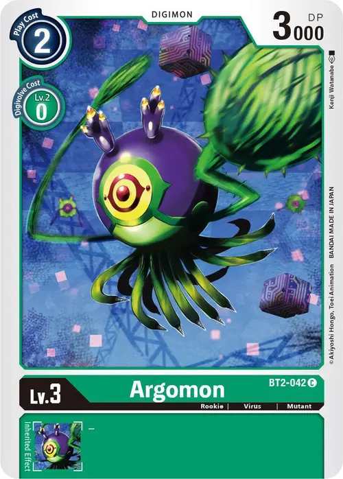 Argomon - BT2-042 card art