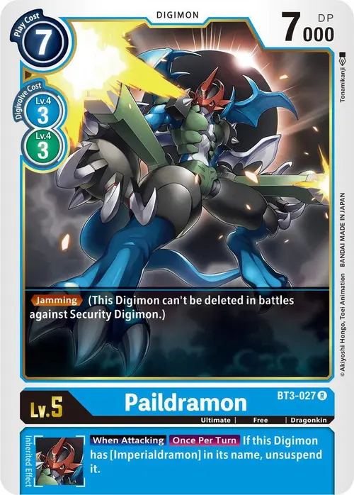 Paildramon card art
