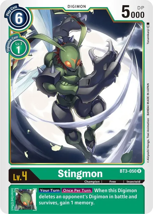 Stingmon card art