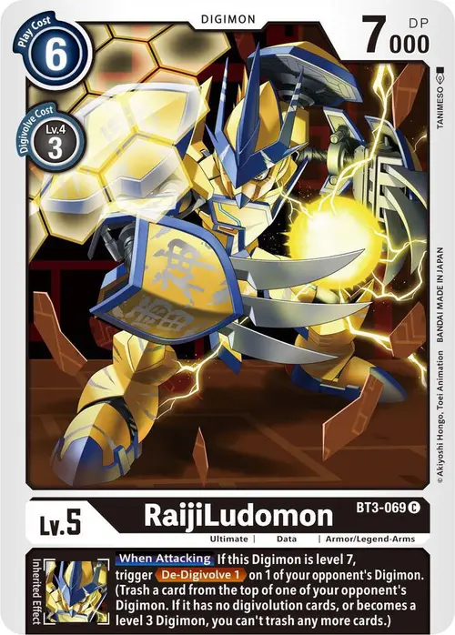 RaijiLudomon card art