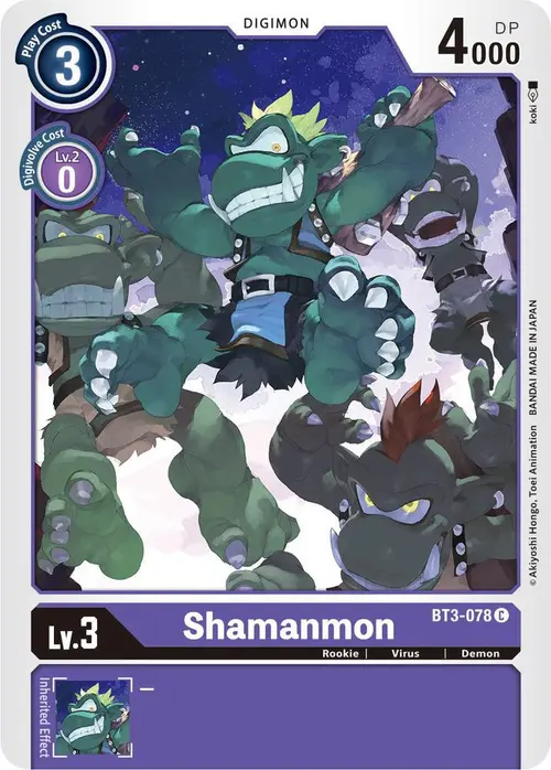 Shamanmon card art