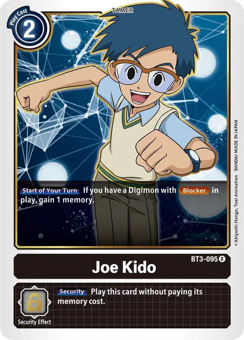 Joe Kido - BT3-095 card art