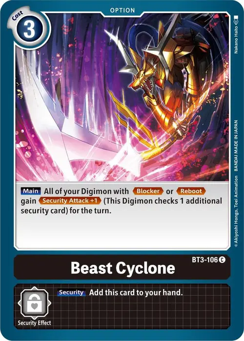 Beast Cyclone card art