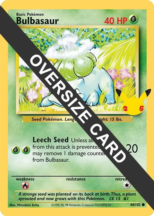 Bulbasaur card art