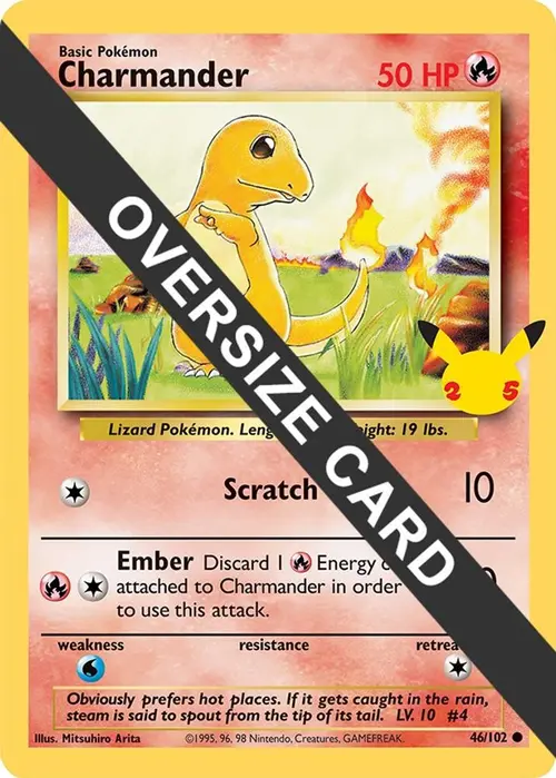 Charmander card art