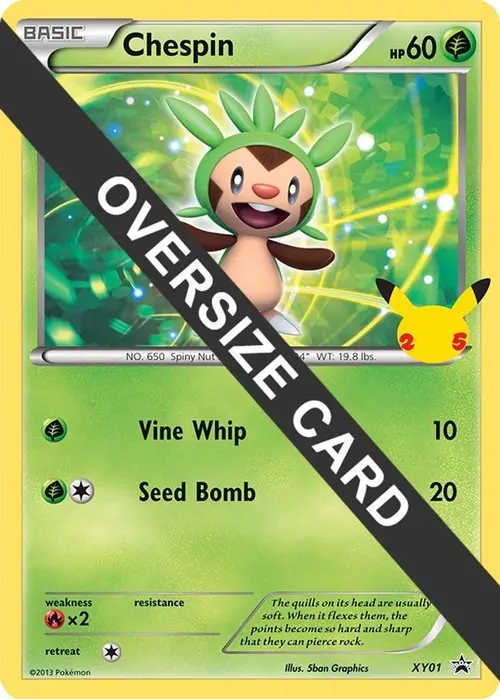 Chespin card art