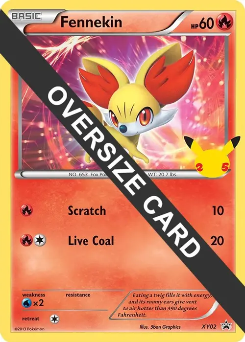 Fennekin card art