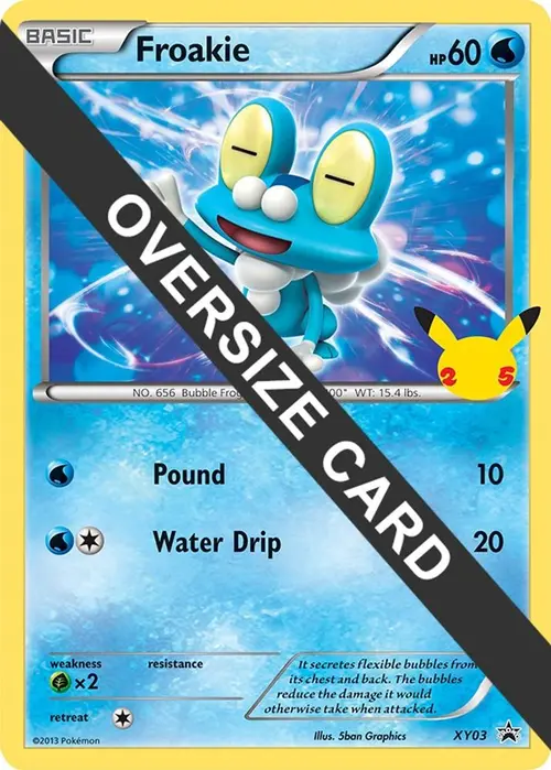 Froakie card art