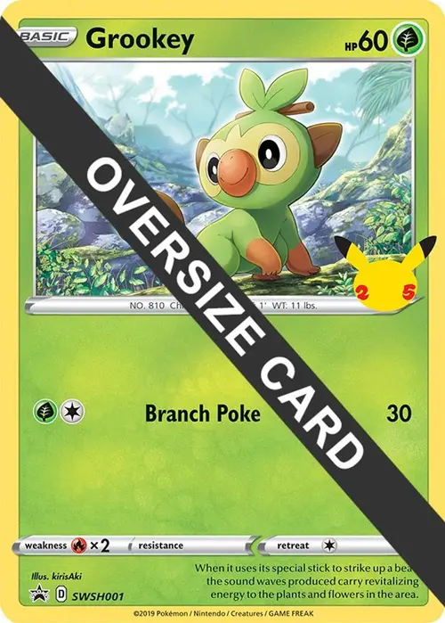 Grookey card art