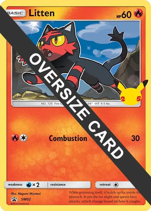 Litten card art