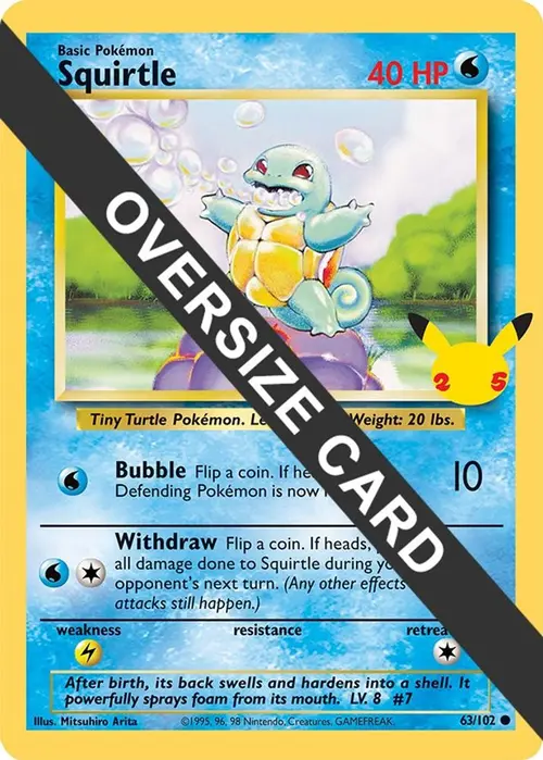 Squirtle card art