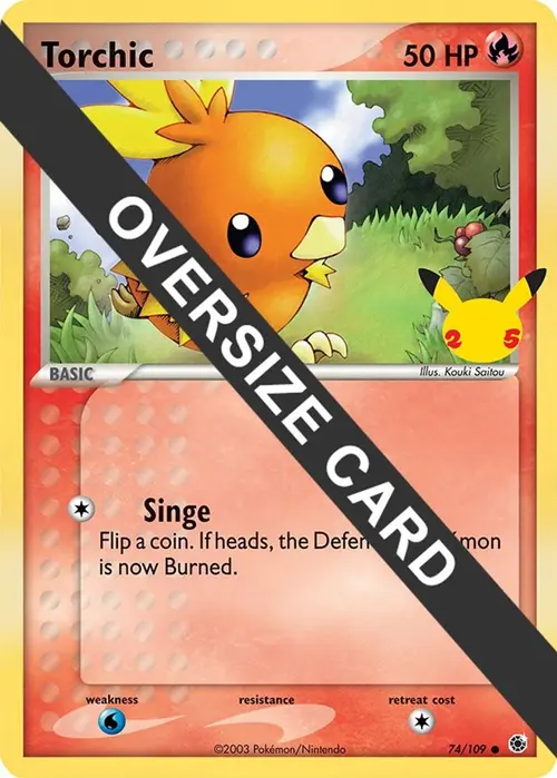 Torchic card art