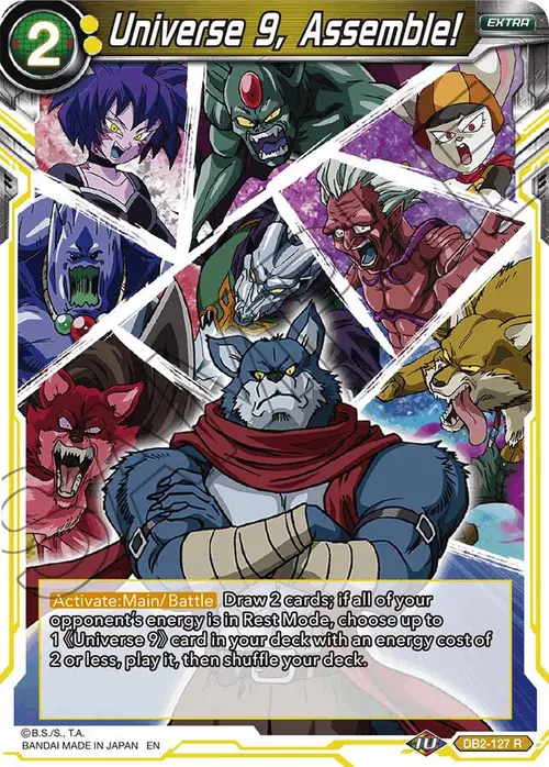 Universe 9, Assemble! (Reprint) card art