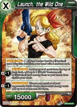 Launch, the Wild One card art
