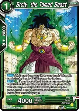 Broly, the Tamed Beast card art