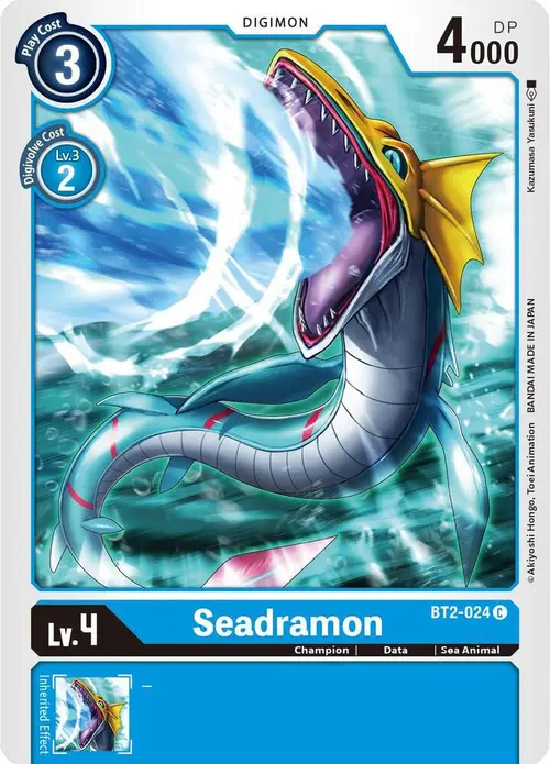 Seadramon card art