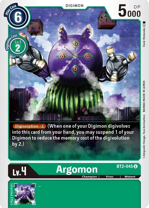 Argomon - BT2-045 card art