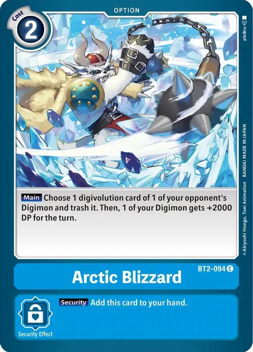 Arctic Blizzard card art
