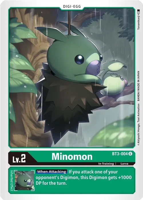 Minomon card art