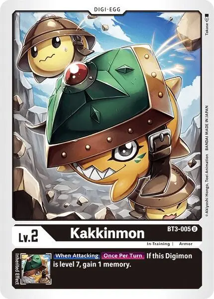 Kakkinmon card art
