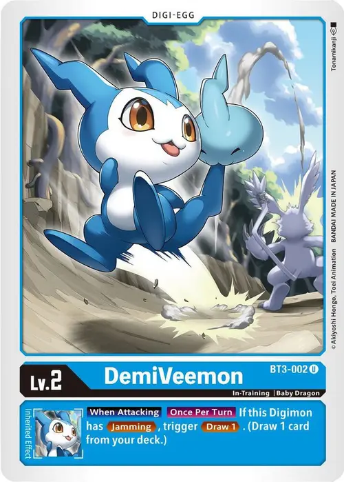 DemiVeemon - BT3-002 card art