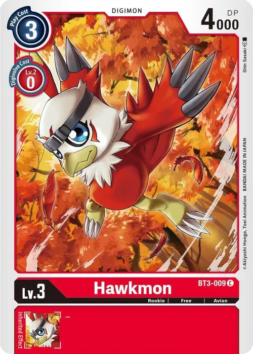 Hawkmon card art
