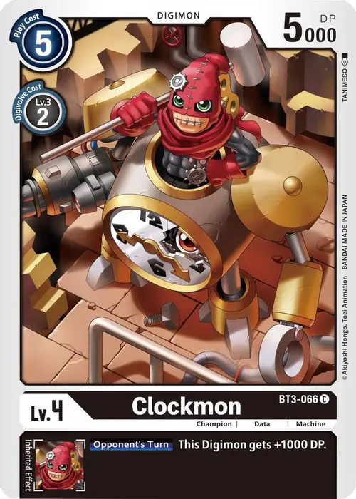 Clockmon card art