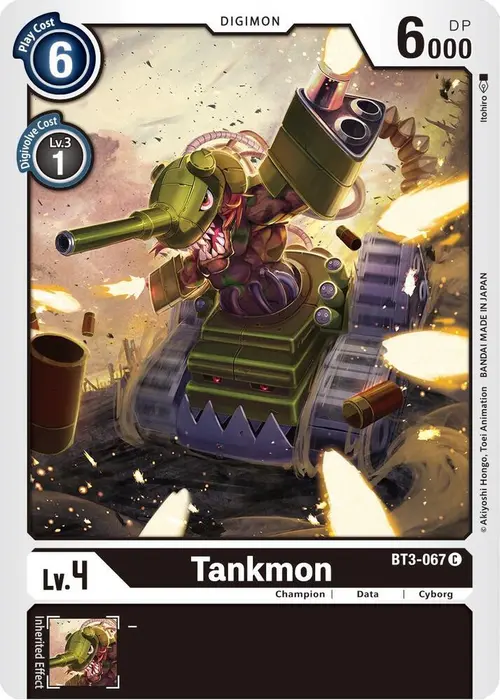 Tankmon card art