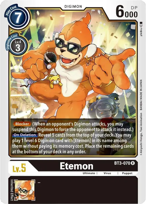 Etemon card art
